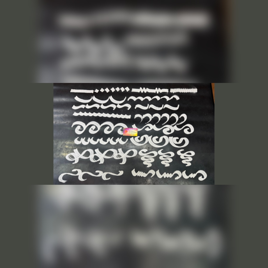 Border Tools Rangoli Class